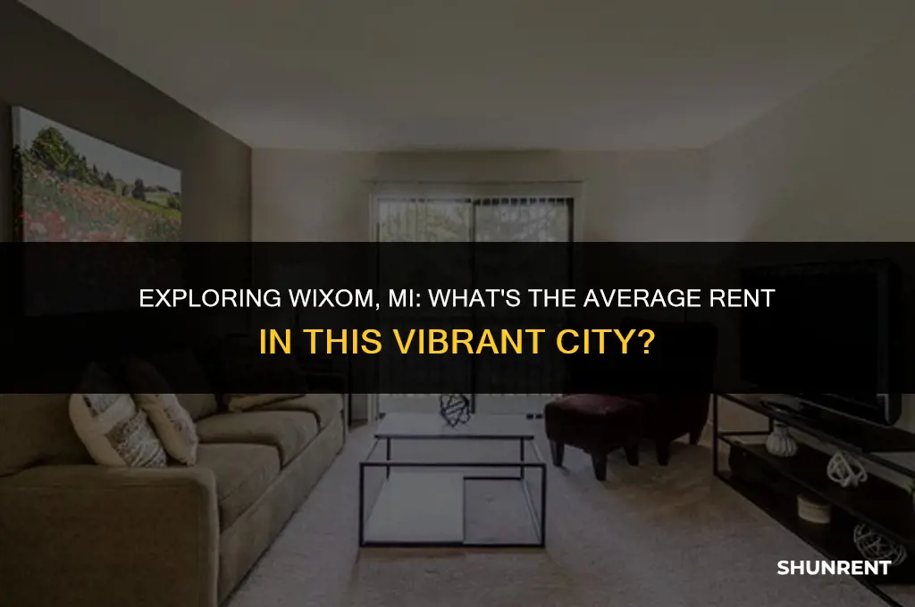 what is average rent in wixom mi