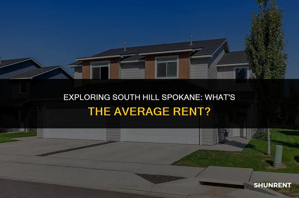 what is average rent south hill spokane