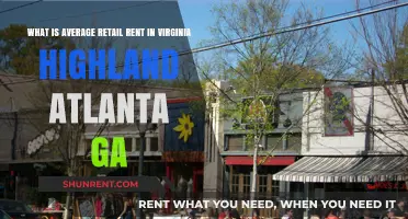 Average Retail Rent in Virginia Highland, Atlanta: What to Expect