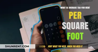Understanding Average Rent Tax Per Square Foot: A Comprehensive Guide