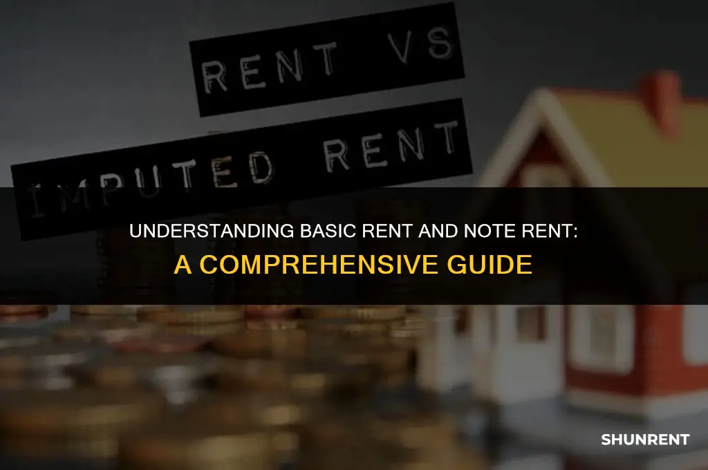what is basic rent and note rent