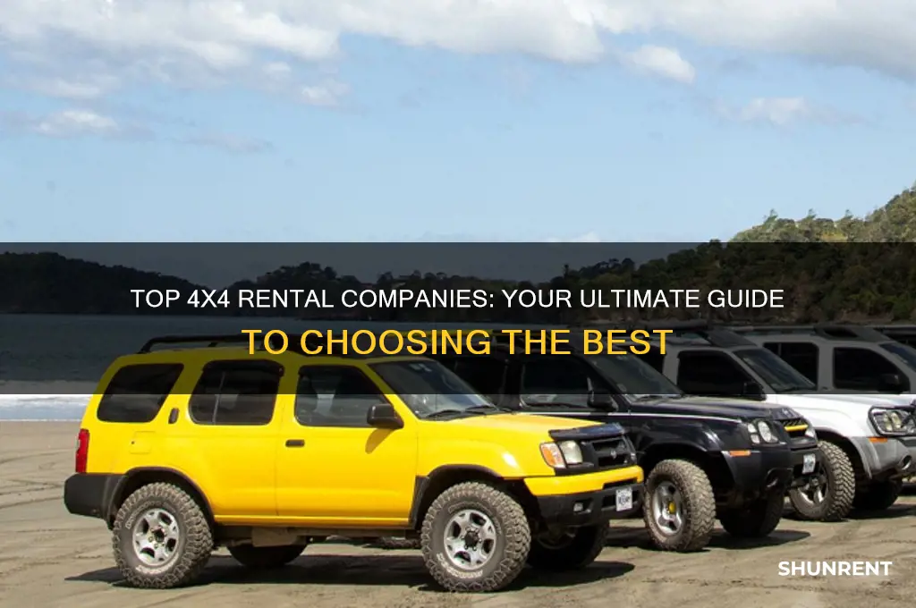 what is best company to rent a 4 wheel drive