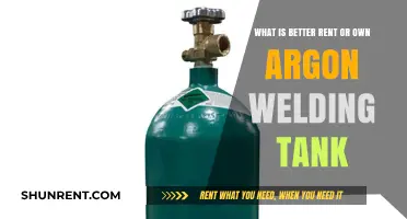 Rent vs. Own: Which is Better for Argon Welding Tanks?