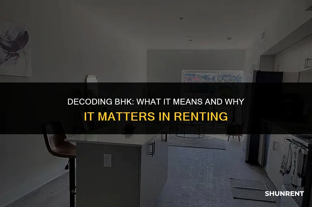 what is bhk stand for is renting