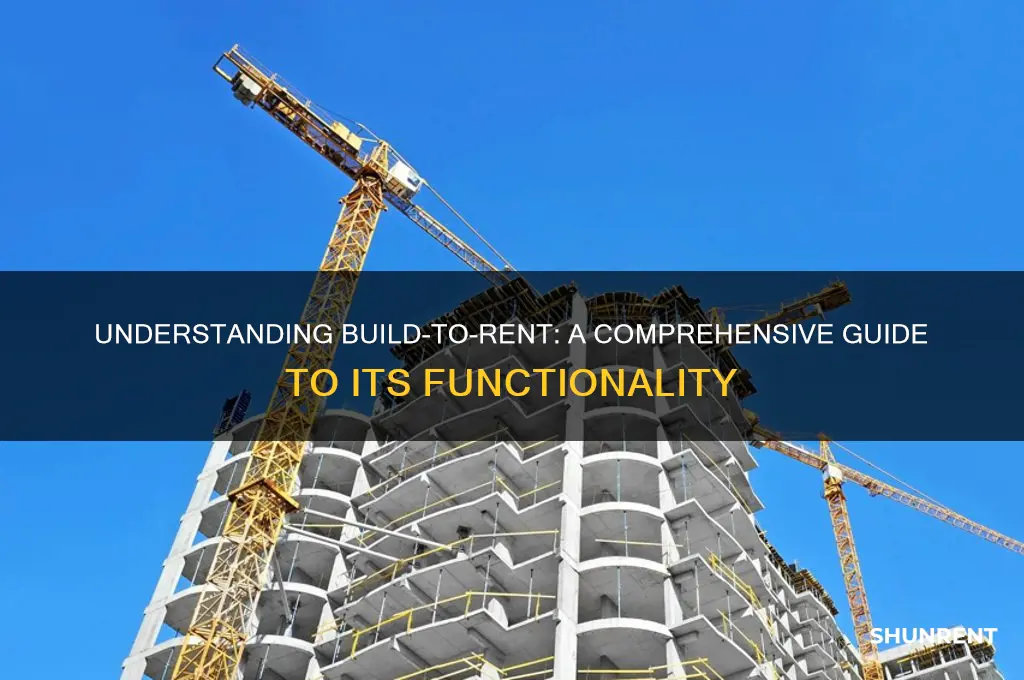 what is build to rent and how does it work