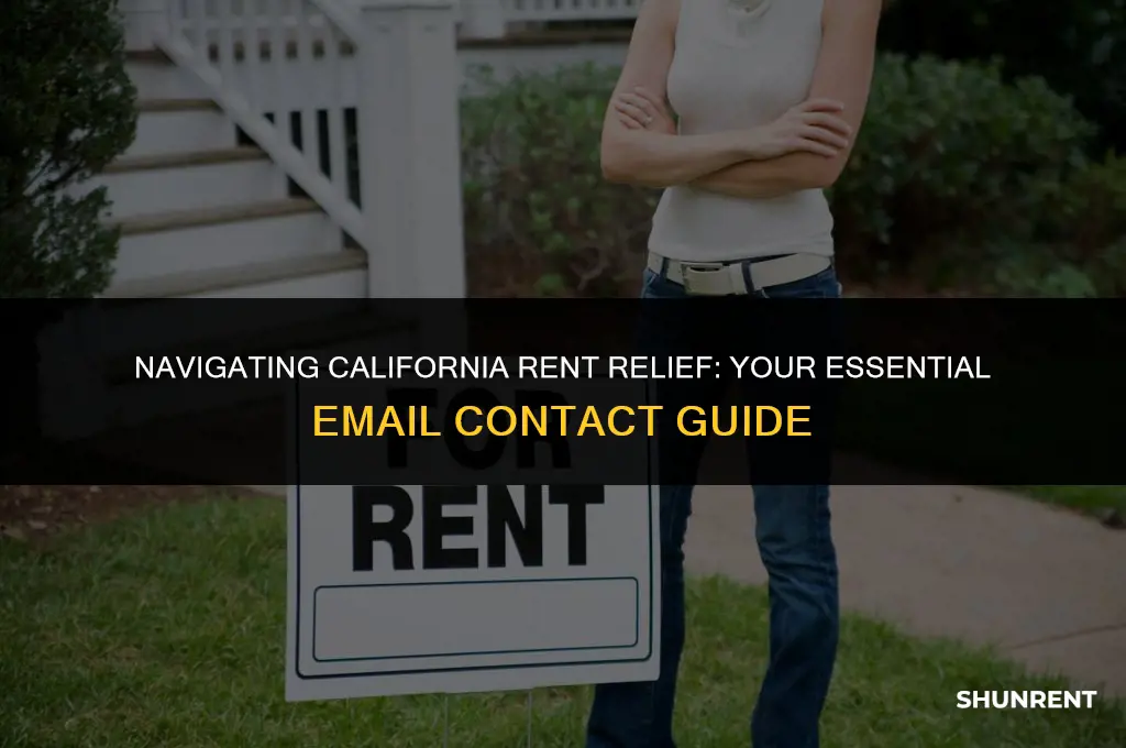 what is ca rent relief email address
