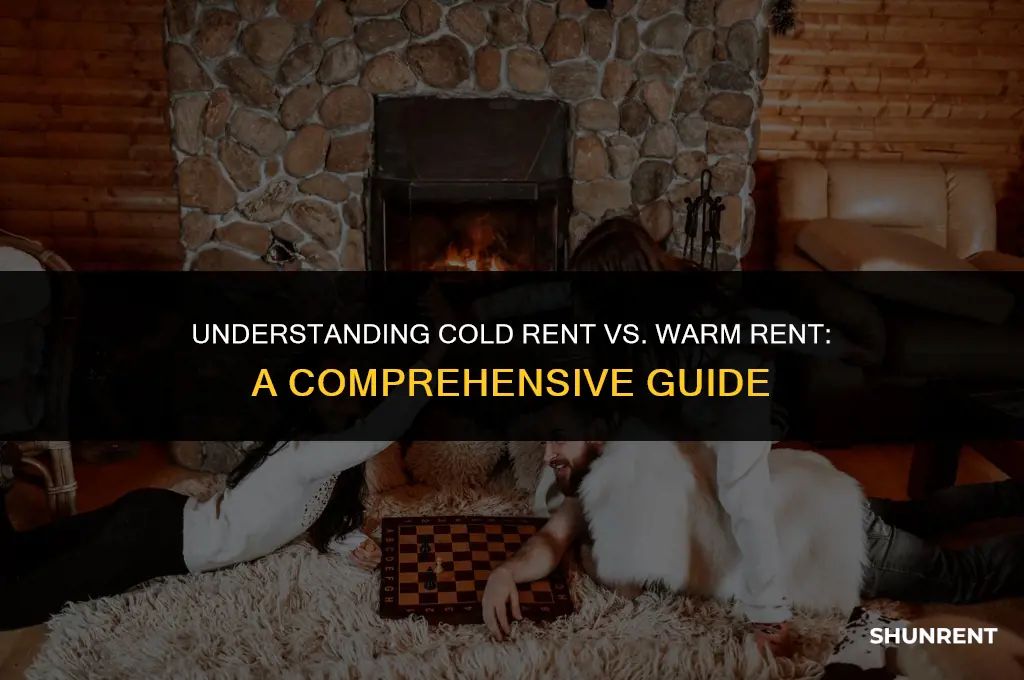 what is cold rent and warm rent