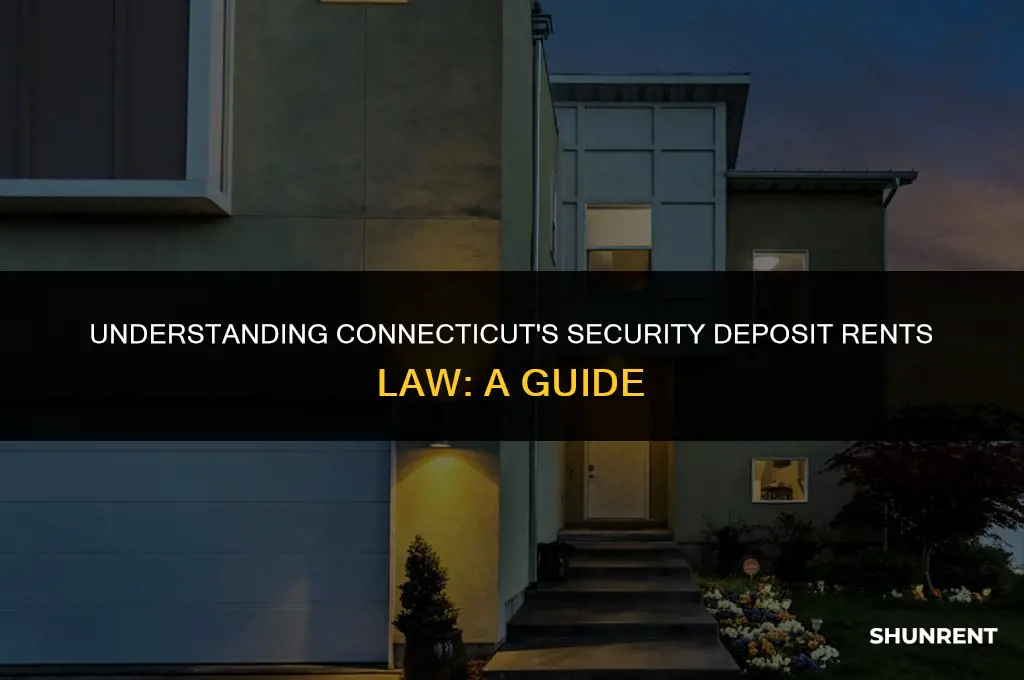 what is connecticuts security deposit rents law