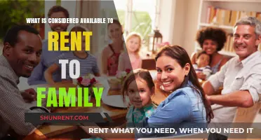 Renting to Family: Understanding What Properties Qualify as Available