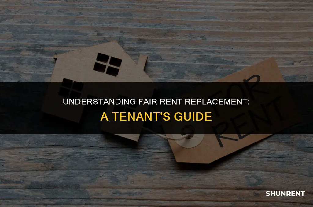 what is considered fair replacement for rent
