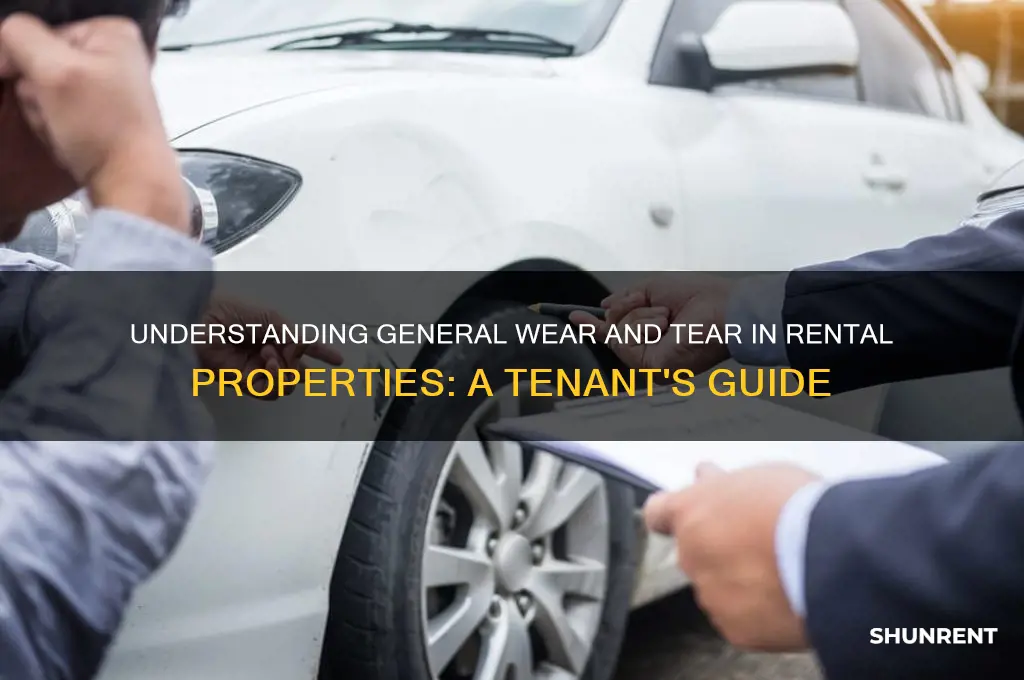 what is considered general wear and tear when renting