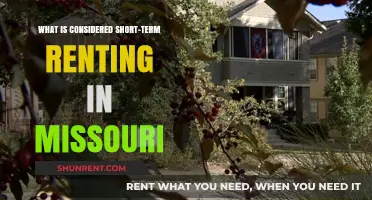 Understanding Short-Term Rentals in Missouri: Legal Definitions and Guidelines