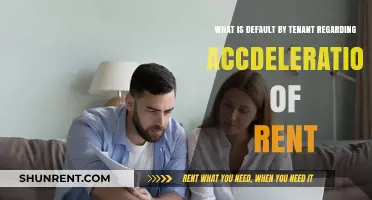 Understanding Tenant Defaults: Acceleration of Rent Explained