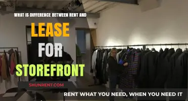 Rent vs. Lease: Understanding Storefront Agreements for Your Business