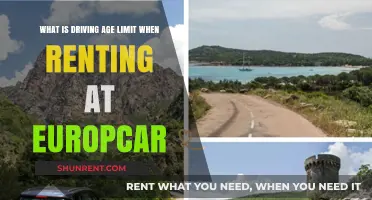 Europcar Rental Age Requirements: Understanding Driving Limits for Renters