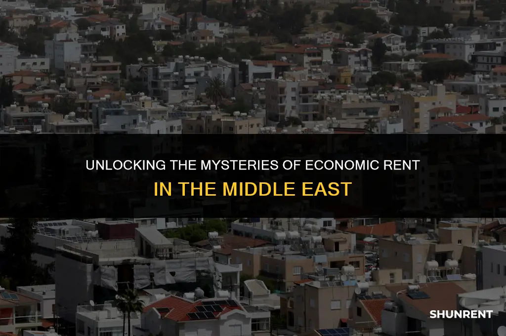 what is economic rent in middle east