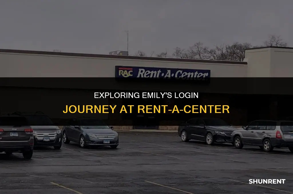 what is emily login rent a center