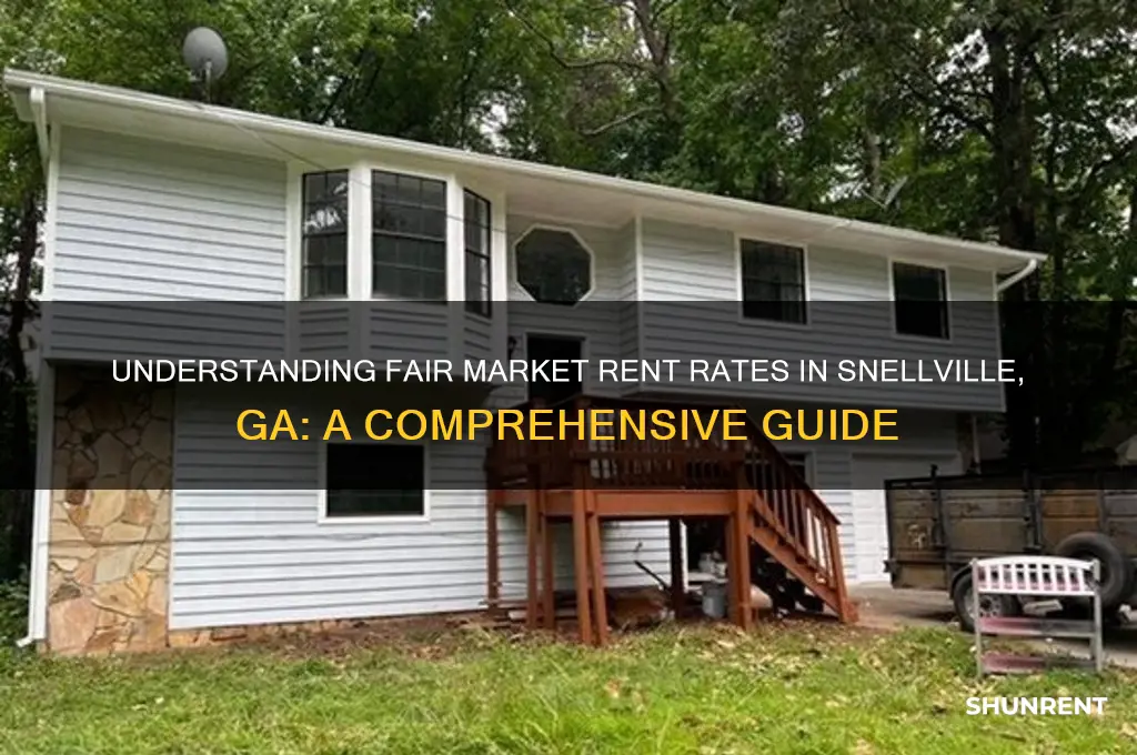 what is fair market rent rate in snellville 3