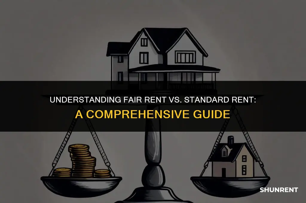 what is fair rent and standard rent