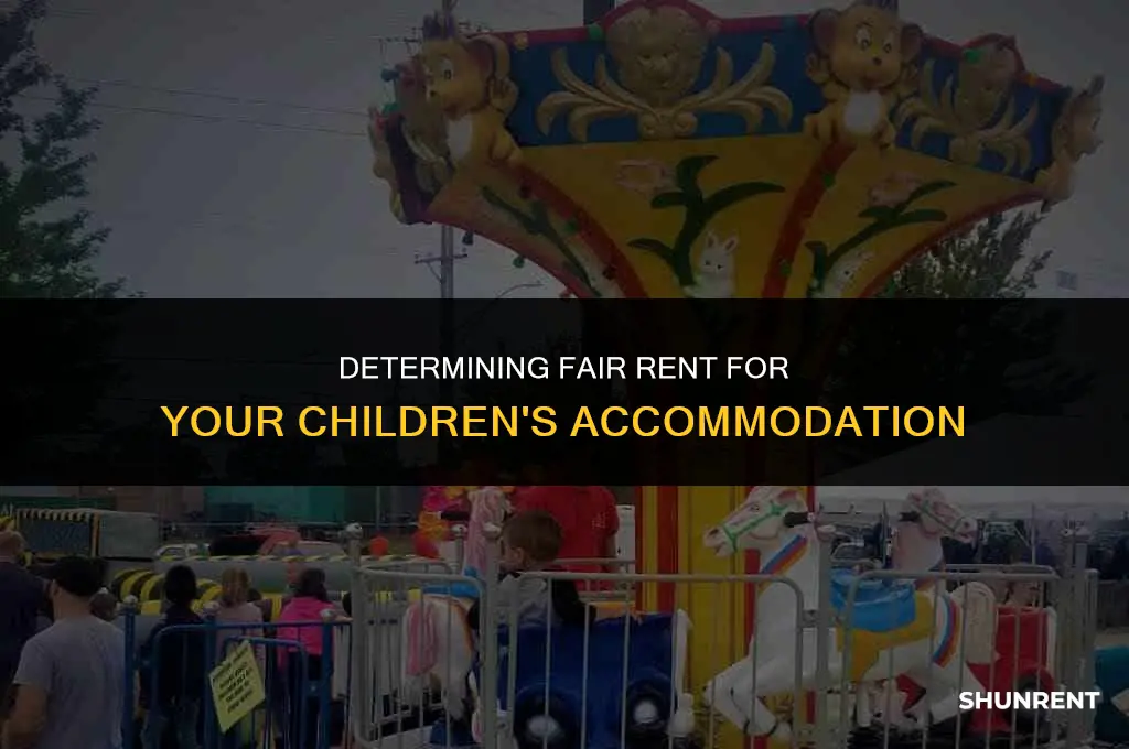 what is fair rent for my kids