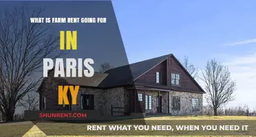 Current Farm Rent Rates in Paris, Kentucky: What to Expect