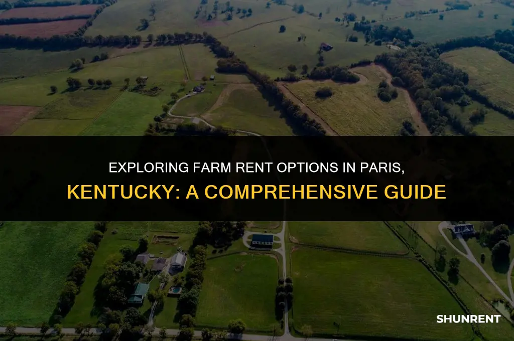 what is farm rent in paris ky