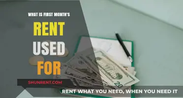 Understanding the Purpose of Your First Month's Rent Payment