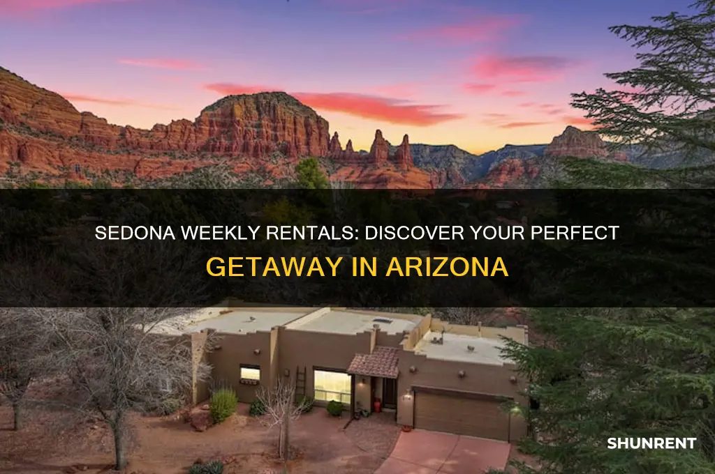 what is for rent for a week in sedona az