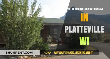 Discover Affordable Cody Rentals in Platteville, WI: What’s Available?