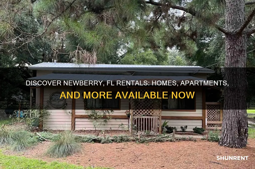 what is for rent in the newberry fl area