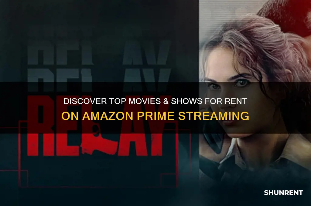 what is for rent on amazon prime streaming