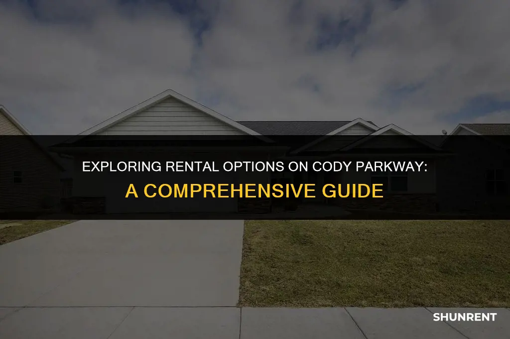what is for rent on cody parkway