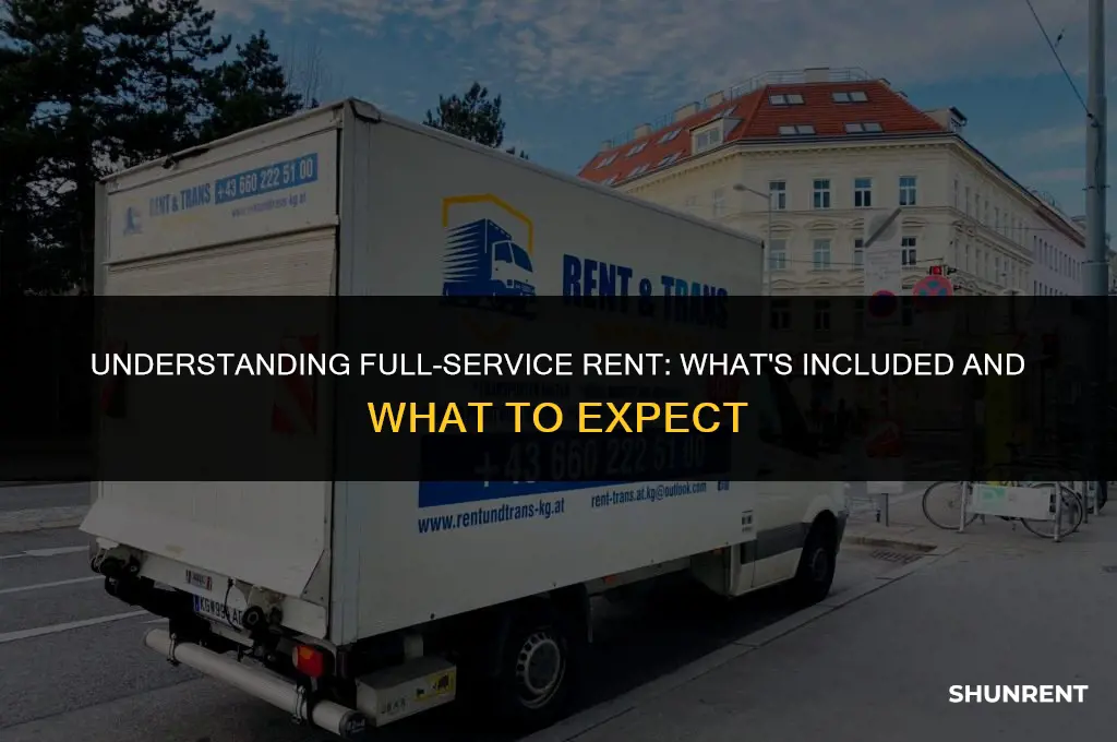 what is full service rent consist of