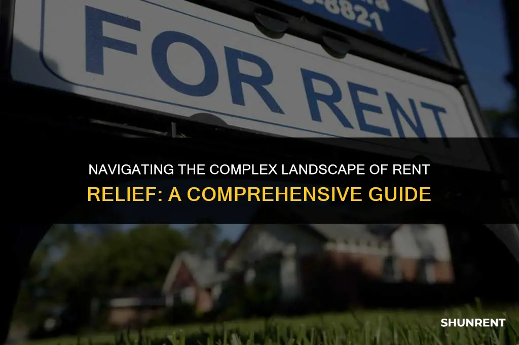 what is going on woth rent relief