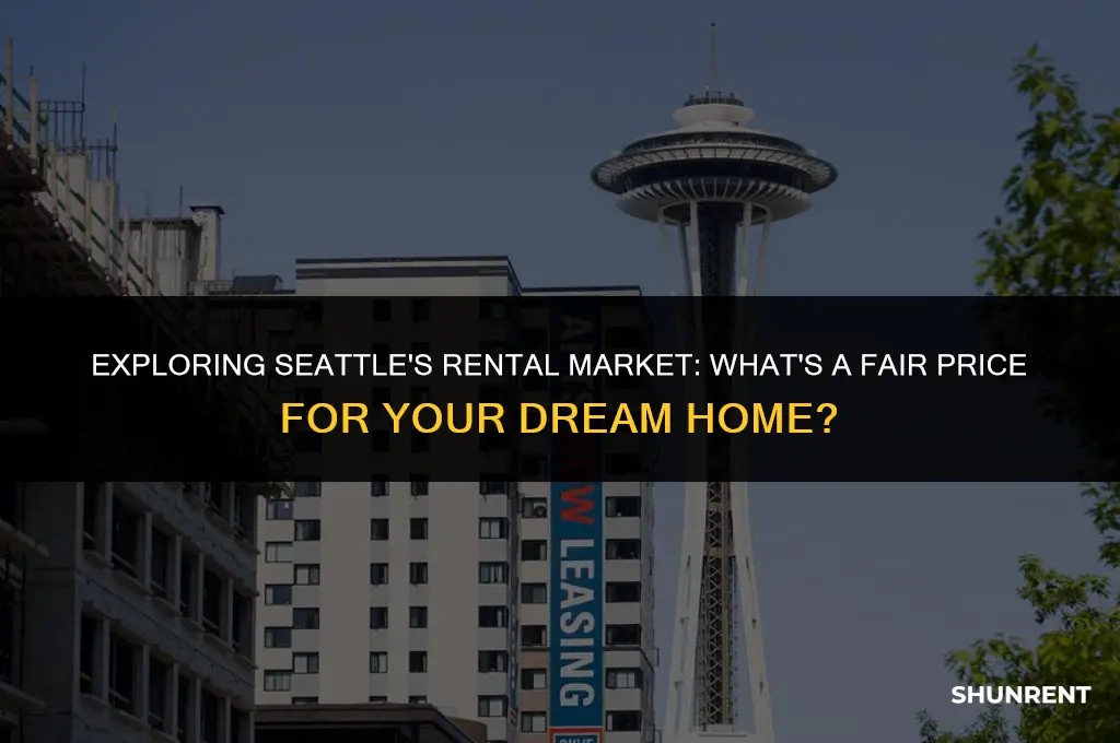 what is good rent price in seattle