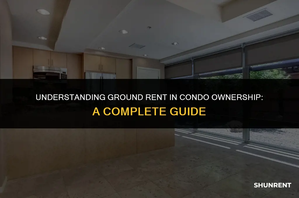 what is ground rent in a condo