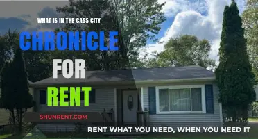Cass City Chronicle Rental Listings: What's Available for Rent?