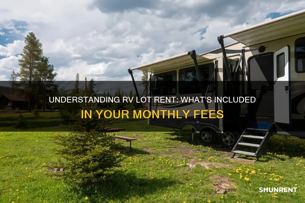 what is included in an rv lot rent