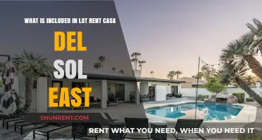 Casa Del Sol East Lot Rent: What's Included in Your Lease?