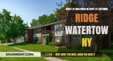 Autumn Ridge Watertown NY: What's Included in Your Rent?