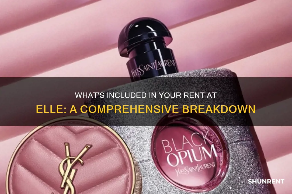 what is included in the rent at elle