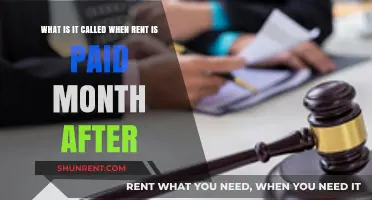 Understanding Monthly Rent Payments: What’s the Term for Post-Due Rent?