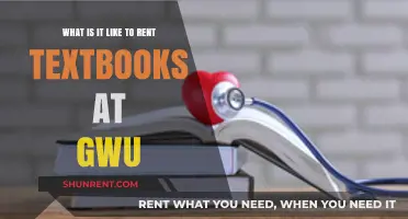 Renting Textbooks at GWU: A Student's Guide to Savings