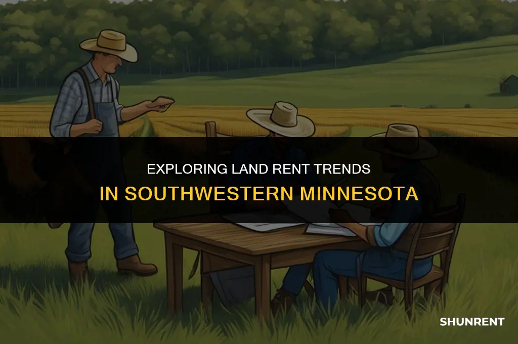 what is land rent in southwestern mn