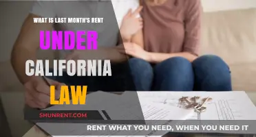 Understanding Last Month's Rent Requirements in California Law
