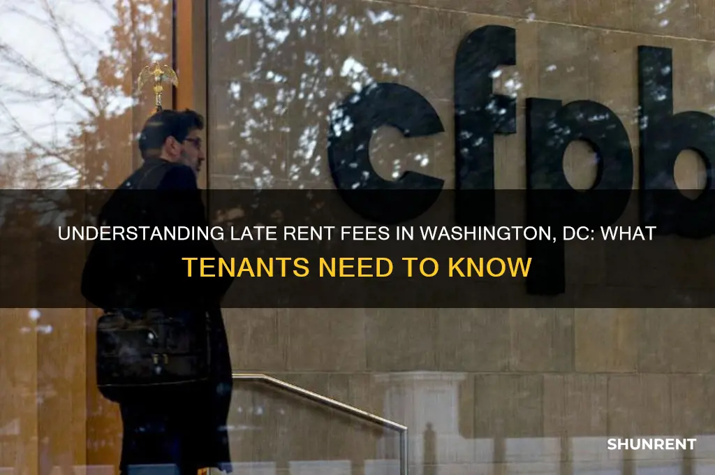 what is late fee for rent in dc