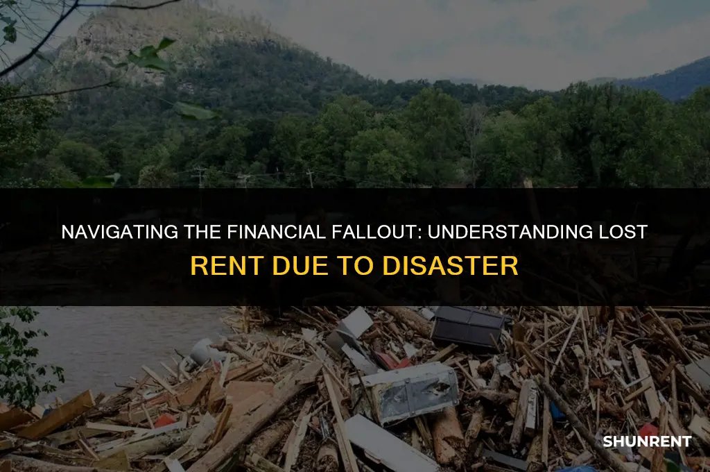 what is lost rent due to disaster
