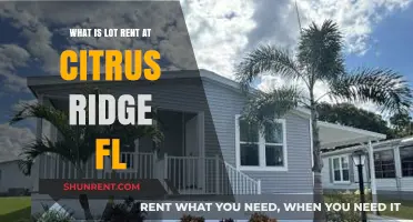 Understanding Lot Rent Costs in Citrus Ridge, Florida: A Comprehensive Guide