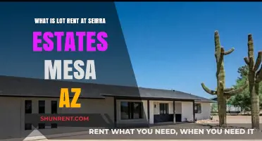 Understanding Lot Rent at Sierra Estates in Mesa, Arizona