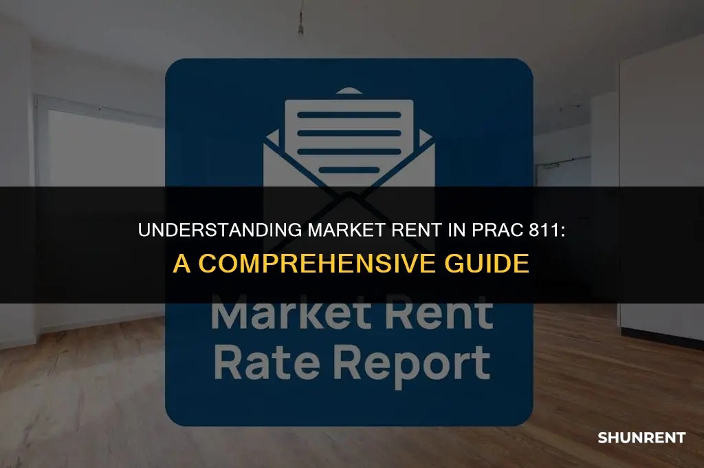 what is market rent in prac 811